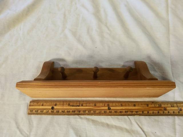 Wood key rack