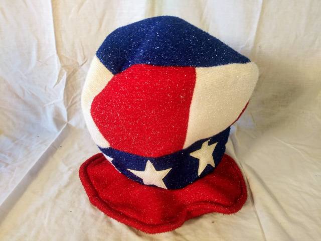 Kids costume red white and blue hat