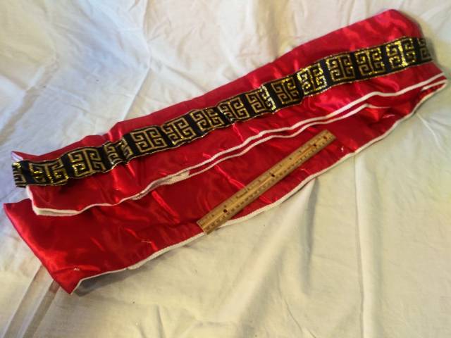 Costume Imperial sash