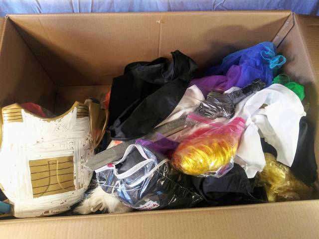 Kids costume box