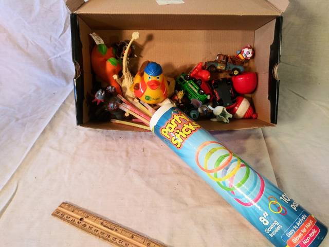  Assorted box of kids toys