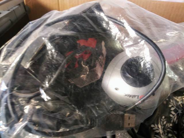 Box of electronics