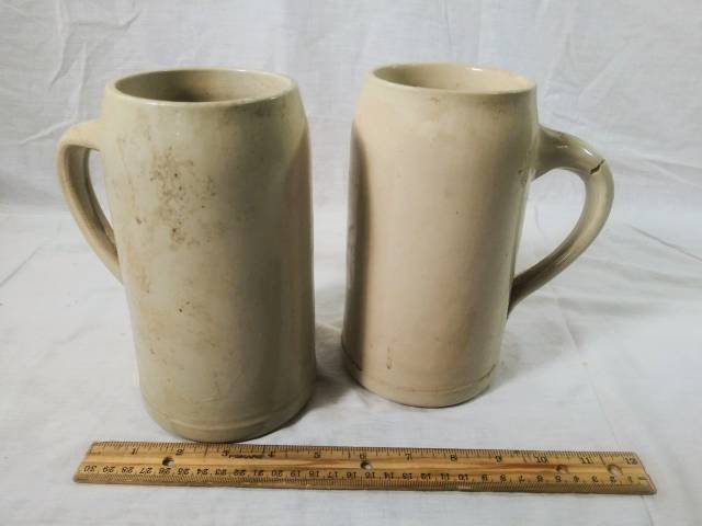 vintage beer mugs