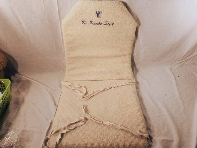 Sheepskin seat cover
