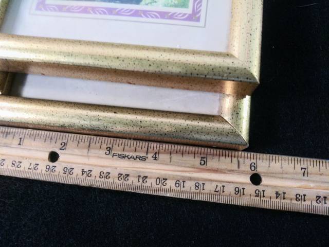 Small glass and wood frames