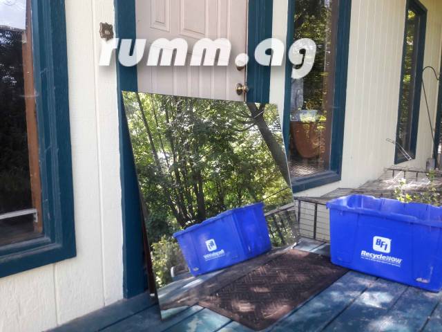 Glass mirrors
